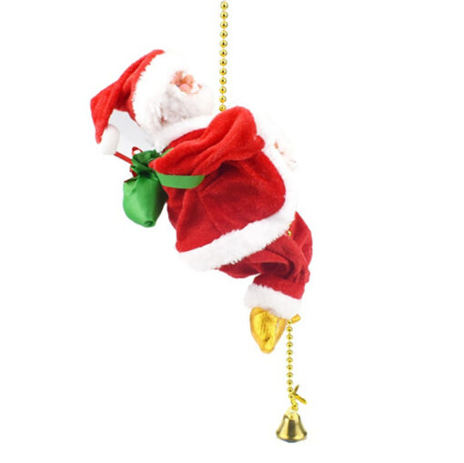 Electric Climbing Santa Claus Decoration - Image 4