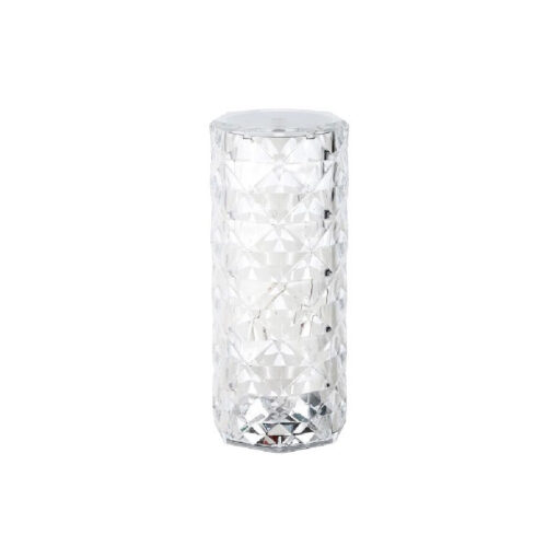 Crystal Color Changing USB Touch Night Light Rose Table Lamps