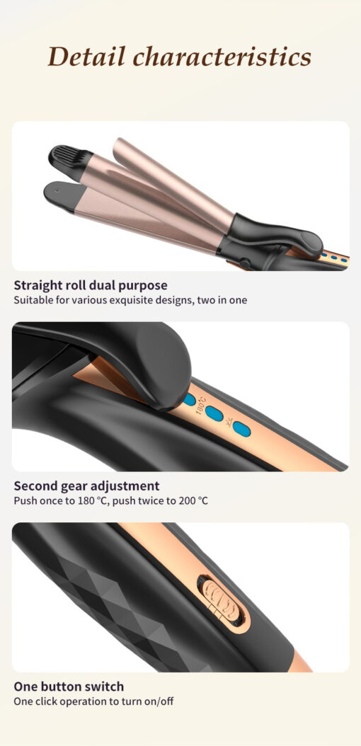 2 in 1Hair Straightener and Curler - Image 9