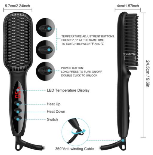 Hair Straightener Brush - Image 13