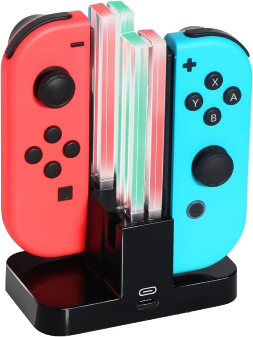 Joy Con & Nintendo Switch Pro Controller Charging Dock - Image 3