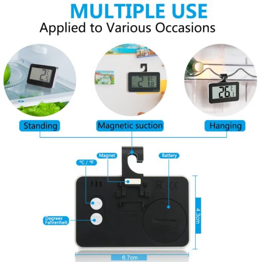 Refrigerator Digital Thermometer - Image 3
