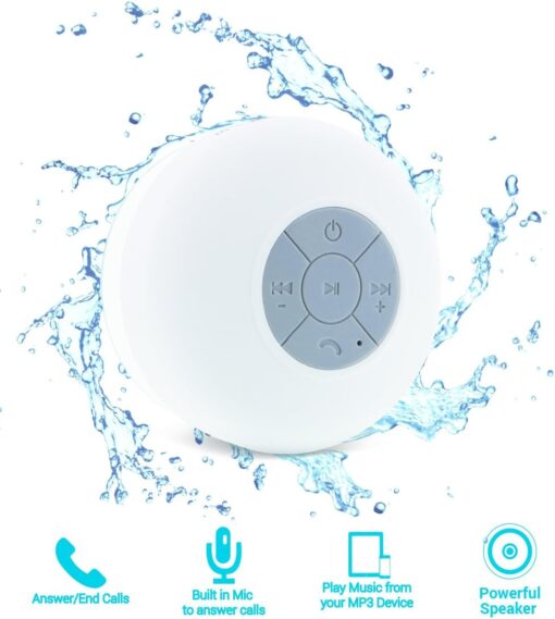 Waterproof Bluetooth Shower Speaker - Image 18