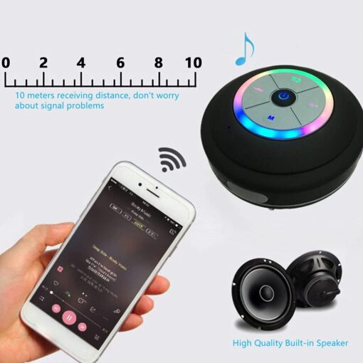 Waterproof Bluetooth Shower Speaker - Image 6