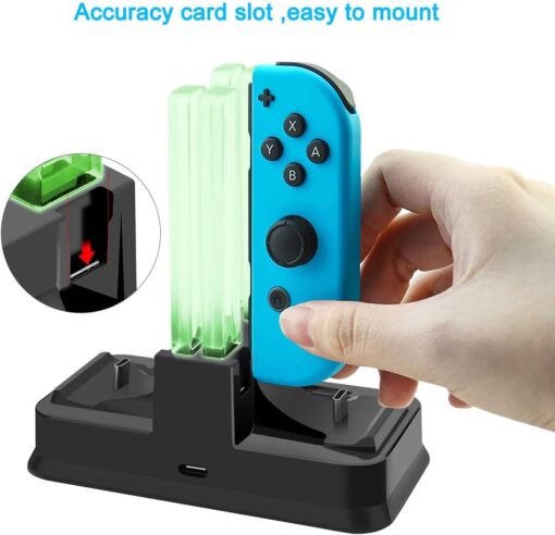 Joy Con & Nintendo Switch Pro Controller Charging Dock - Image 8