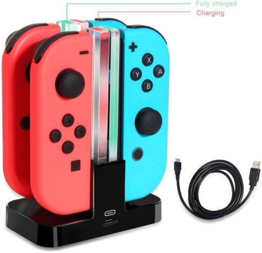 Joy Con & Nintendo Switch Pro Controller Charging Dock - Image 10