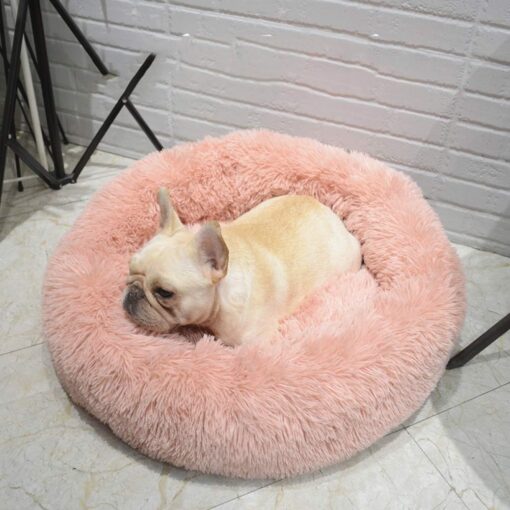 Plush Long Wool Pet Kennel - Image 3