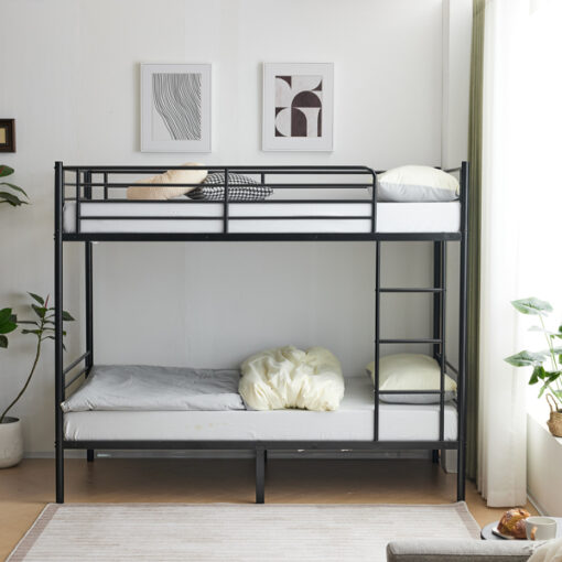 Metal Bunk Bed with Ladder for Kids Teens Adults - Image 5