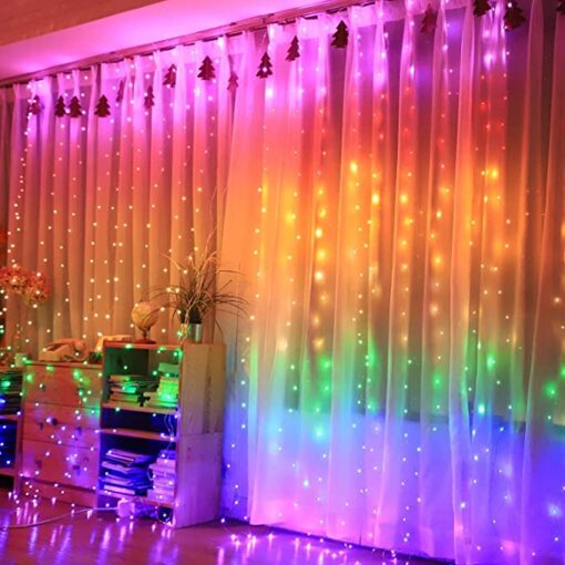 Wall LED String Curtain Lights for Bedroom - Image 14