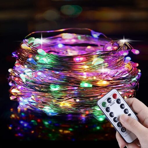 Wall LED String Curtain Lights for Bedroom - Image 2