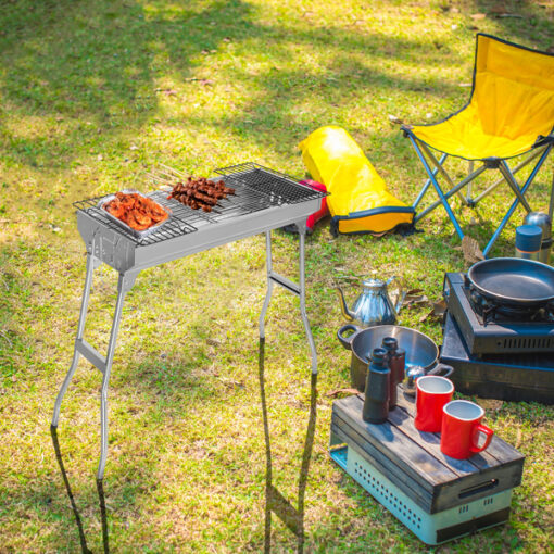 Portable Stainless Steel BBQ Grill - Image 14