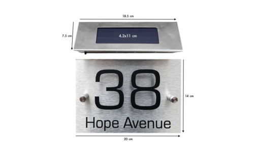 Solar LED Lights House Door Signs - Image 9