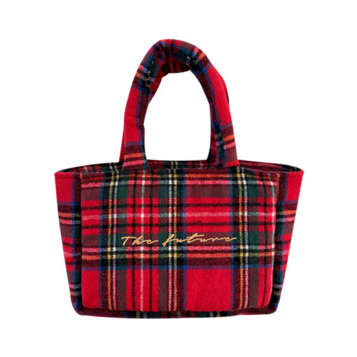 Plaid Tote Bag - Image 7