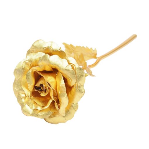 Golden Forever Rose for Her - Image 2