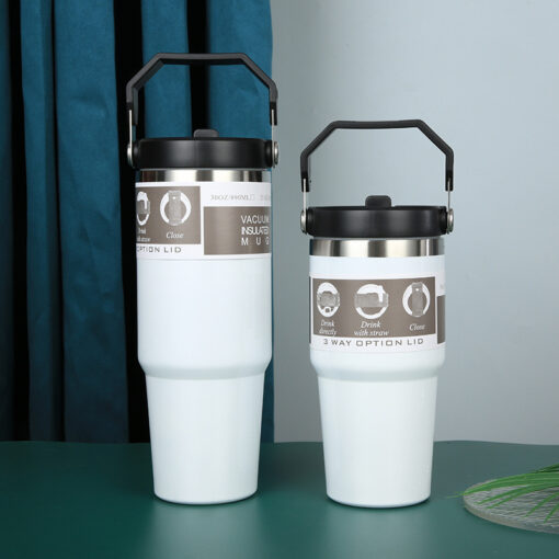 Portable Double-layer Stainless Steel Bottle - Image 17