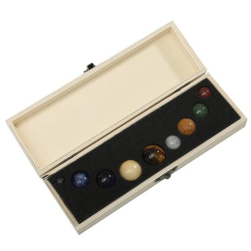 Natural Solar System 9 Planets Decor Gemstones Set - Image 5