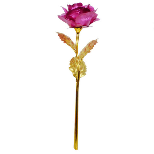 Golden Forever Rose for Her - Image 3