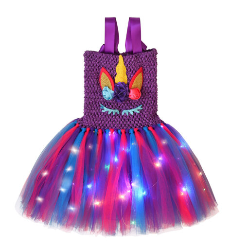 LED Fantasy Unicorn tutu Dress - Image 2