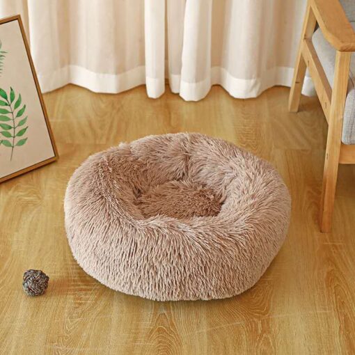 Plush Long Wool Pet Kennel - Image 18