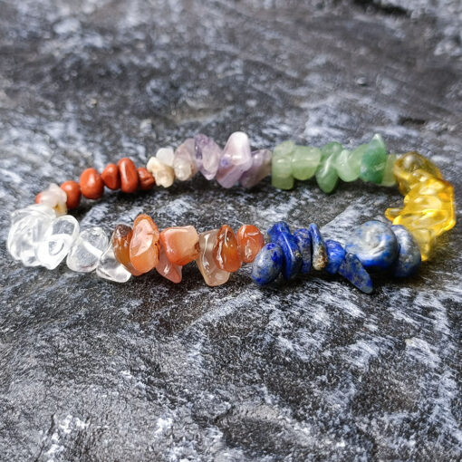 Natural Chakra Pendant and Bracelet Healing Set with Gift Box - Image 5