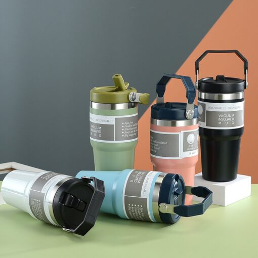 Portable Double-layer Stainless Steel Bottle - Image 2