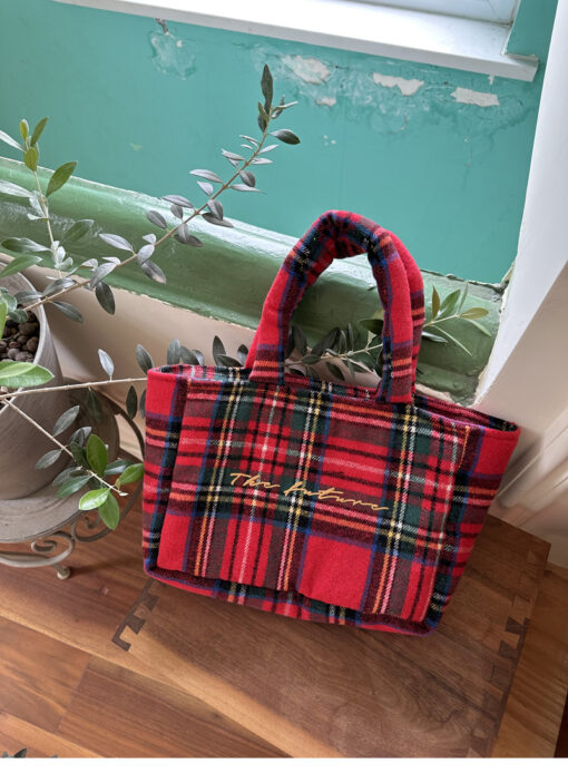 Plaid Tote Bag - Image 4