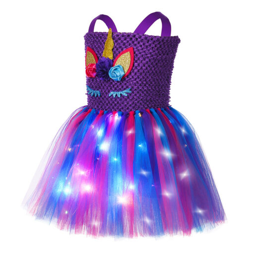 LED Fantasy Unicorn tutu Dress - Image 4