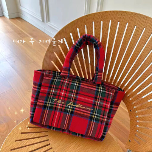 Plaid Tote Bag - Image 2