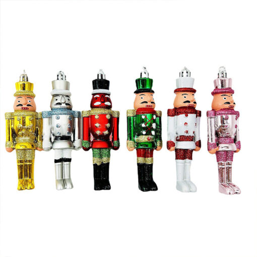 Christmas Nutcracker Pendant Christmas Tree Hanging Decor Set - Image 8