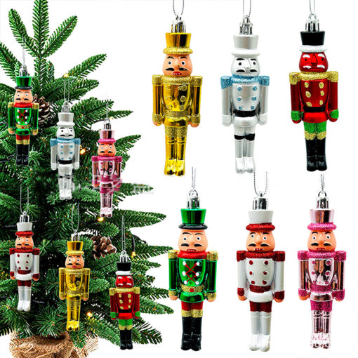 Christmas Nutcracker Pendant Christmas Tree Hanging Decor Set - Image 7