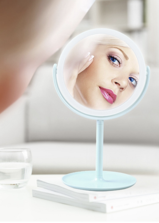 LED Makeup Mirror with Fan - Image 7