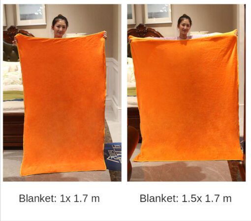 3 In 1 Stuffed Hand Warmer Pillow Blanket - Image 10