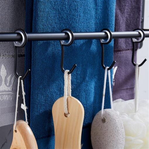 Black Three Stagger Layers Towel Rack *** - Image 6