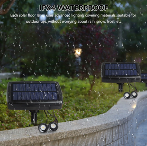 Solar powered 10 in-ground LED Lights - Image 3