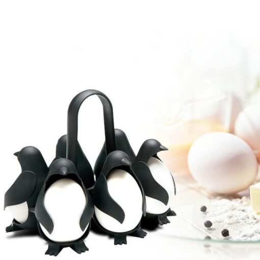 Penguin Egg Steamer Egg Box Creative Egg Storage Rack Boiled Egg Cooker