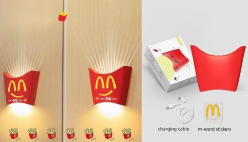 Rechargeable Fries Bedroom Sleeping Lights - Image 4