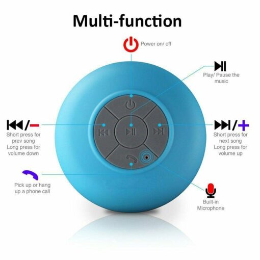 Waterproof Bluetooth Shower Speaker - Image 11