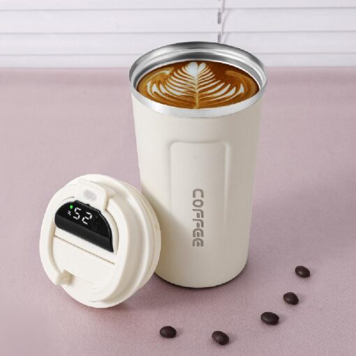 LCD Display Smart Thermos Cup