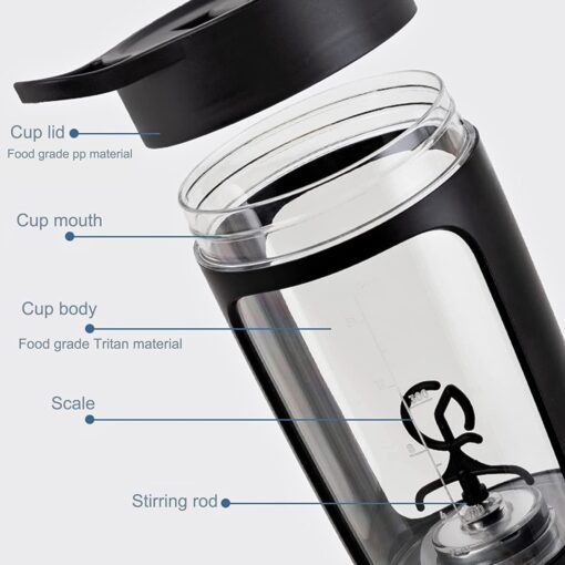 USB Rechargeable Automatic Stirring Shaker - Image 10