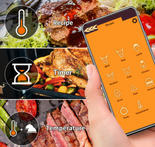 wireless smart meat thermometer - Image 8