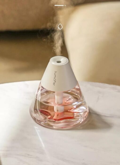 Personalized Volcano Shaped Lightweight Humidifier - Image 2