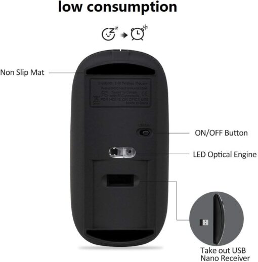 2.4G Wireless Charging Mouse - Image 2