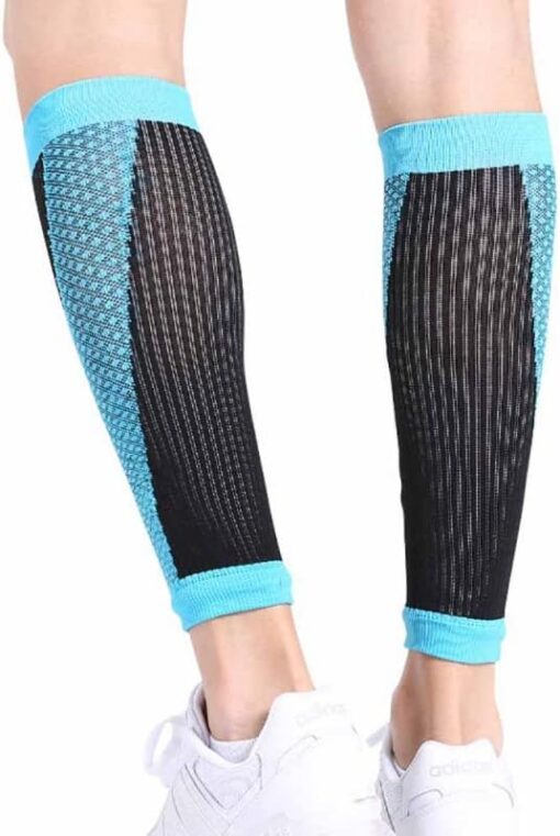 1 Pair Sports Safety Running Cycling Compression Sleeves Calf Protectors - Image 6