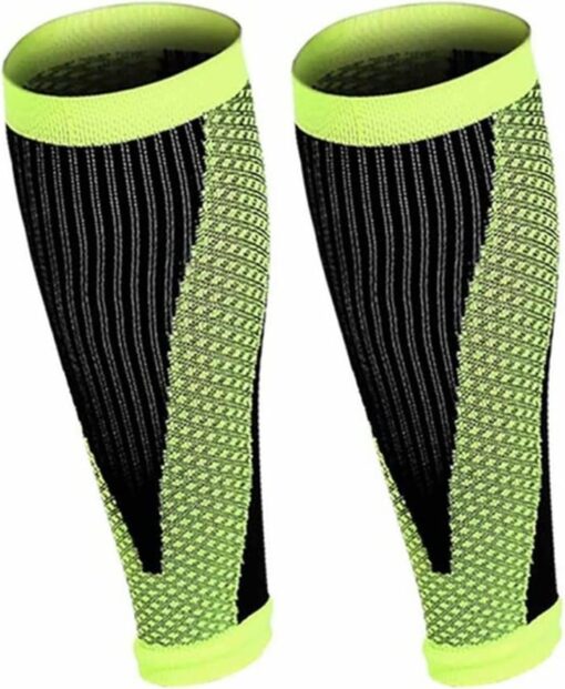 1 Pair Sports Safety Running Cycling Compression Sleeves Calf Protectors - Image 11