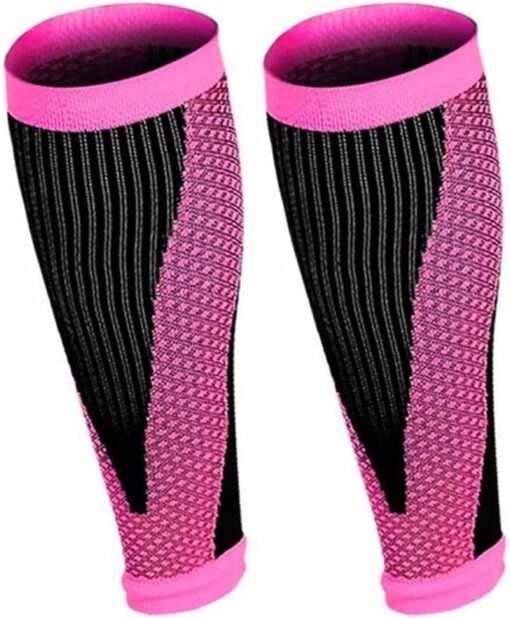 1 Pair Sports Safety Running Cycling Compression Sleeves Calf Protectors - Image 12