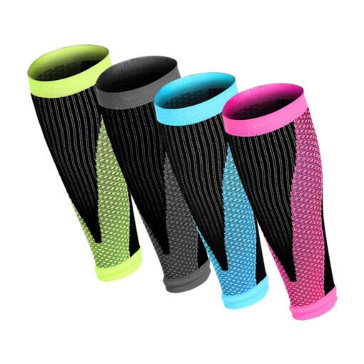 1 Pair Sports Safety Running Cycling Compression Sleeves Calf Protectors - Image 13