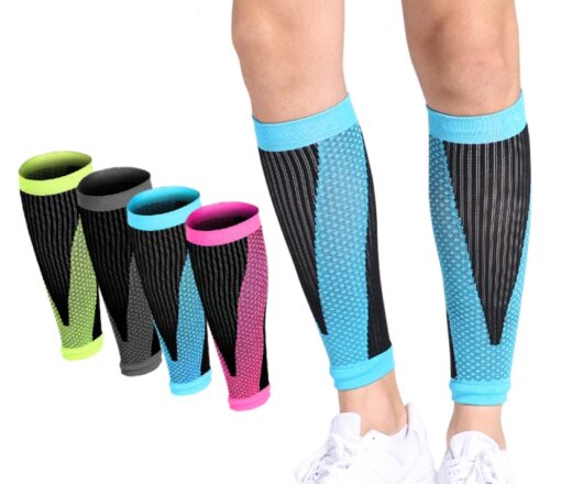 1 Pair Sports Safety Running Cycling Compression Sleeves Calf Protectors