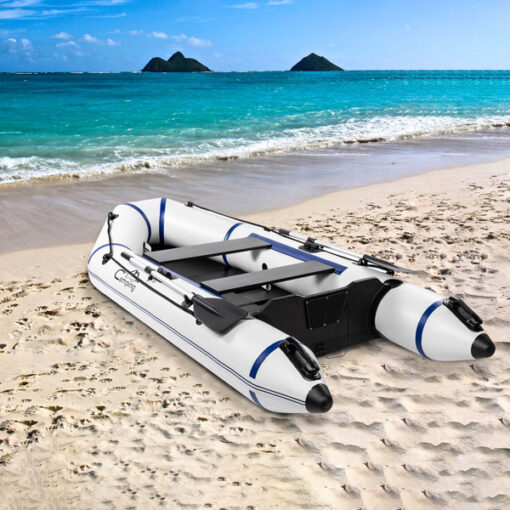 10ft PVC 330kg Water Adult Inflatable Dinghy Boat - Image 33