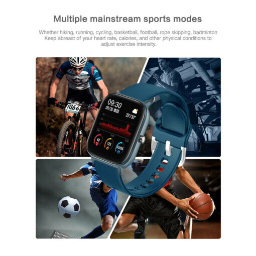 P8 Sports Smart Watch Fitness Heart Rate Smart Bracelet Touch-Screen IPX7 - Image 16