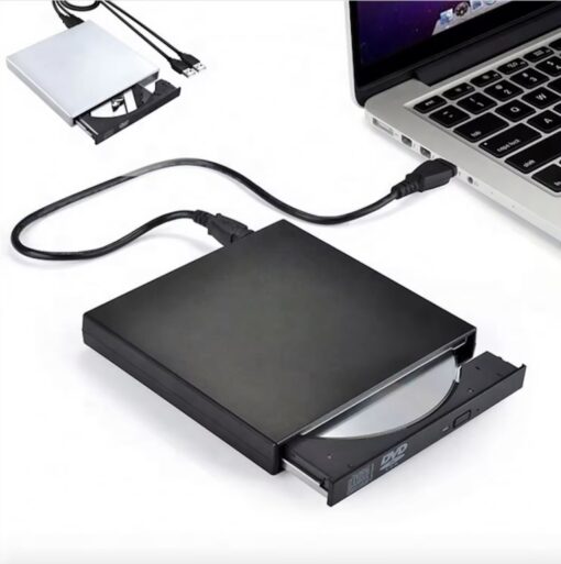 USB 2.0 Slim Portable External CD-RW Drive DVD-RW Burner Player - Image 6